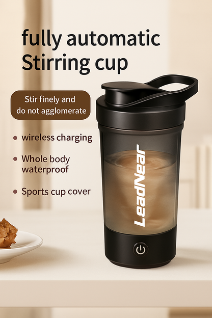 Shaker Eléctrico para Batidos Limpios (400ML 14oz)